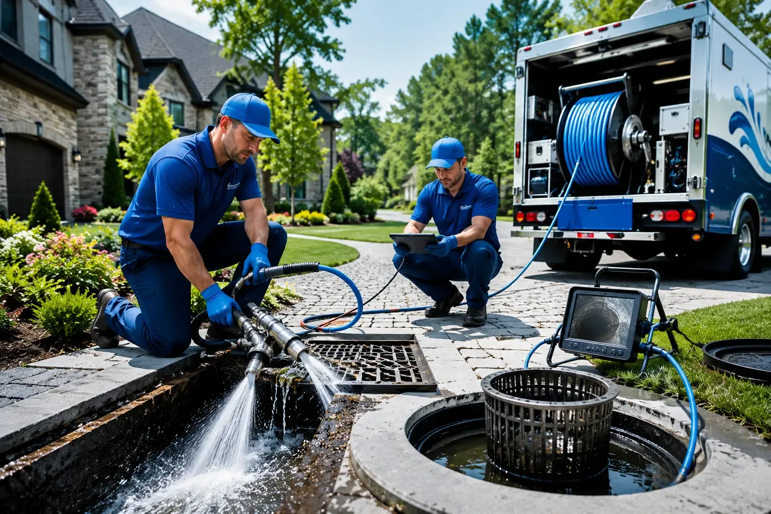 Local outdoor drain cleaning professionals in Hambleton, WV