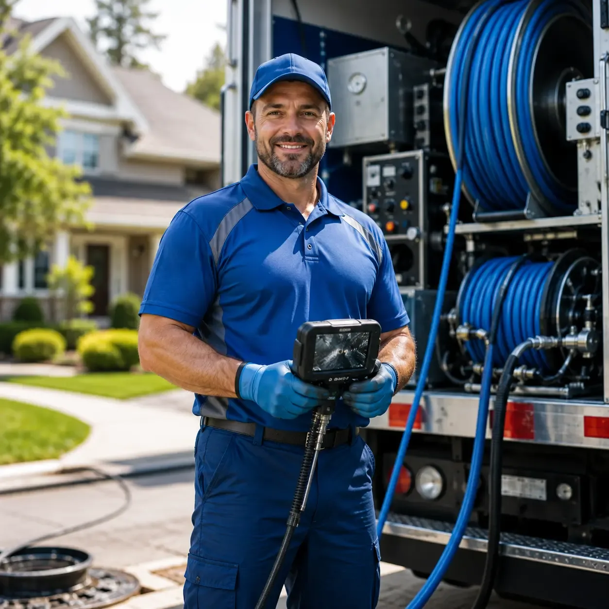Local outdoor drain cleaning specialists in Hambleton, WV